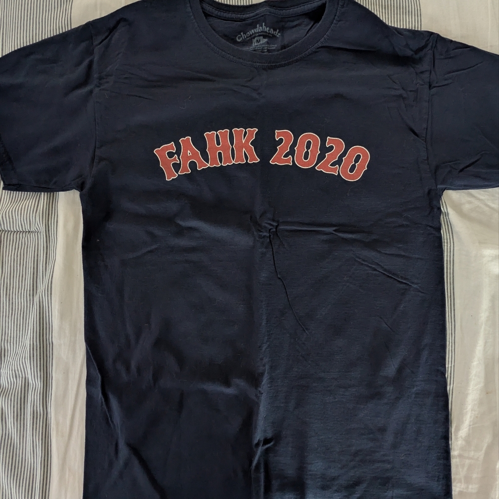Fahk 2020 Custom‎ Red Sox T-shirt